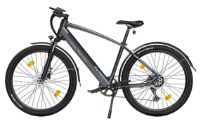 Bicicleta Eléctrica ADO DECE 300C Gris 500W Aro 27,5"
